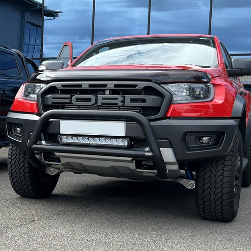 [4M-RAPTOR-R1970-03-B#] Ford Raptor 2019-2022 Black A-Frame bull bar