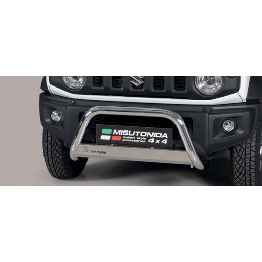 [4M-EC/MED/450/IX] EC Approved Medium Bar Suzuki Jimny 2018>INOX