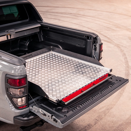 [4M-SLIDINGBEDTRAYCHEQ#] Standard load bed slide - alloy finish