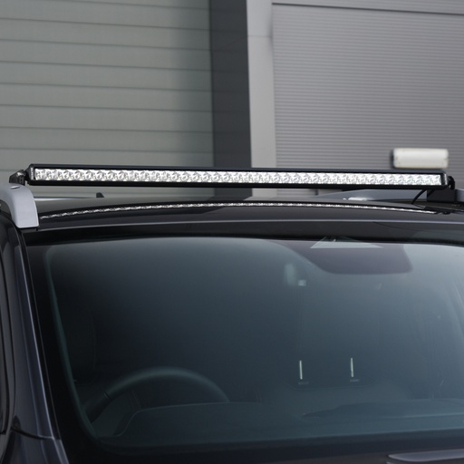 [4M-PREDATORVISIONS-40-ROOFBUNDLE-RANG23#] Ford Ranger 2023- Predator 40" Single LED Roof light bar