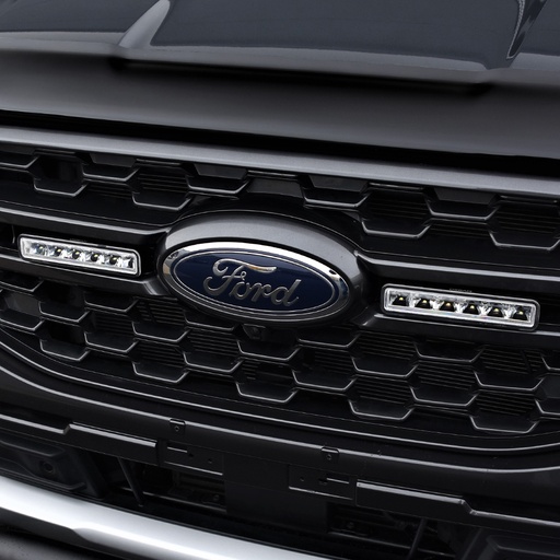 [4M-RANG23OSRAMSX180-INTKIT#] Ford Ranger 2023- Orsam twin grille driving lights integration kit