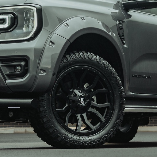 Ford Ranger 2023- Predator sport wheel arches - stainless rivets