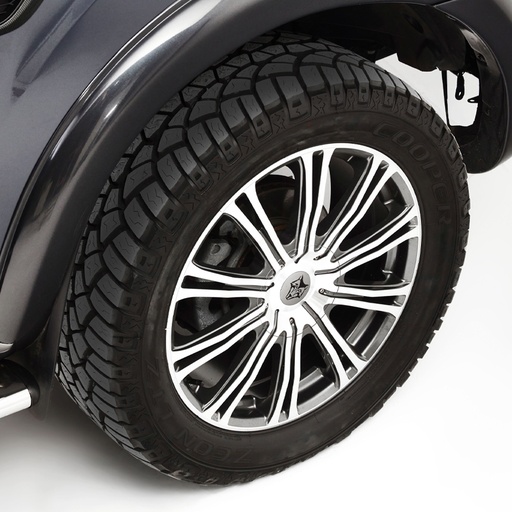 [4M-20956139ET48VERMSPRANG19#] Ford Ranger 2019- 20X9.5 Wolf Vermont alloy wheel - gun metal grey