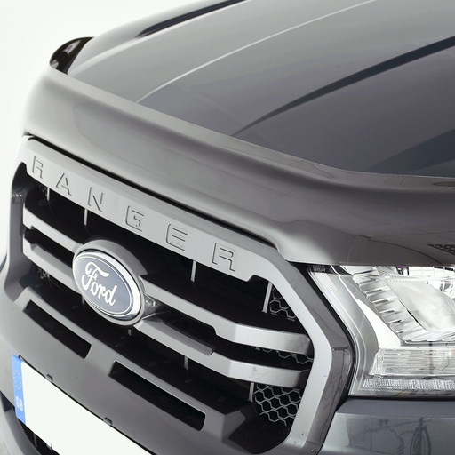 [4M-RANG5-19BG#] Ford Ranger 2019-2022 Dark Smoke bonnet guard