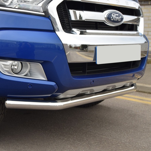 [4M-RANG519SB#] Ford Ranger 2019-2022 76MM Stainless steel city spoiler bar