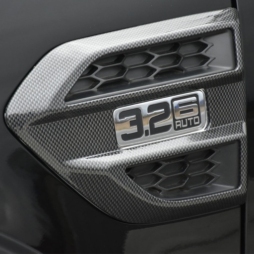 [4M-RANG519CARBFWGTRUX#] Ford Ranger 2019-2022 Carbon wing badge cover