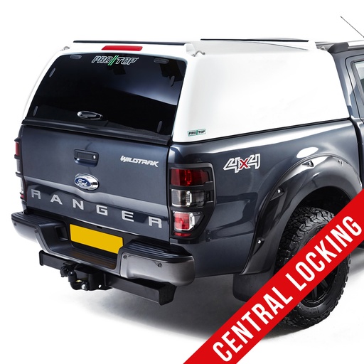 Ford Ranger 2012-2022 ProTop Tradesman hardtop canopy  - white&central locking