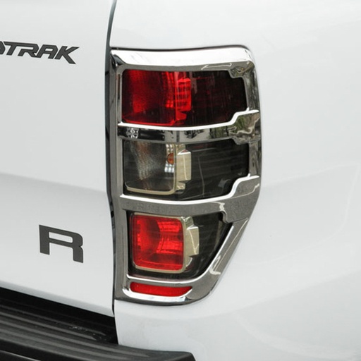[4M-RANG519CTLS#] Ford Ranger 2019-2022 Chrome rear light covers