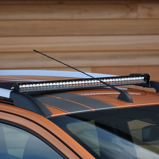 [4M-PREDATORVISIONS-40-ROOFBUNDLE#] Ford Ranger single row 40 inch LED light bar roof integration kit