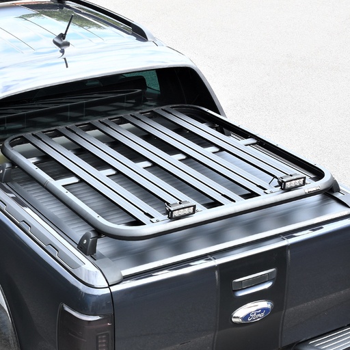 [4M-WTMTROLLPLATFORMRACK#] Ford Ranger Wildtrak Predator platform rack for Mountain Top roll cover - no side rail type