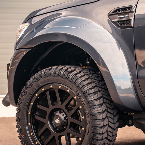 [4M-RANG5DBLWAEXTREME/GREY/PN3FV#] Ford Ranger KIT ultra-wide wheel arch extension body kit -sea grey