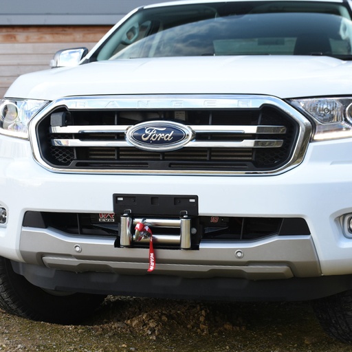 [4M-RANG5-19HWM#] Ford Ranger 2019-2022 hidden winch mount - front bumper