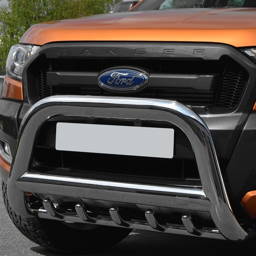 [4M-RANG5ABAR90MMSSAB#] Ford Ranger 2012-2019 90MM stainless steel A-bar with axle bars
