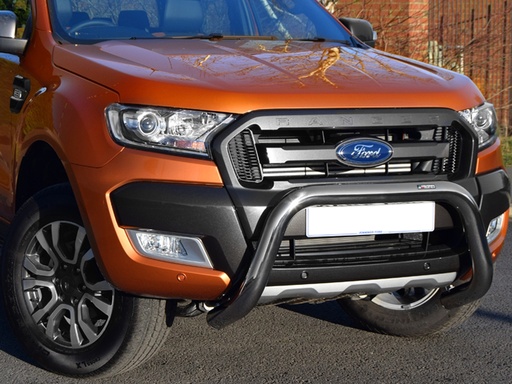 [4M-RANG5ABAR76EUMACH16#] Ford Ranger 2016-2019 76MM stainless steel A-frame bull bar