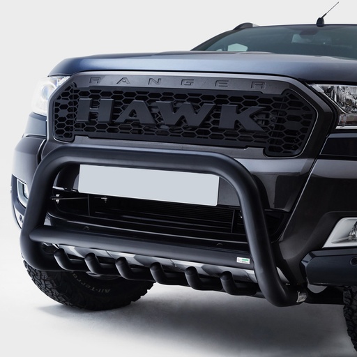 [4M-R12-R1285B-2016ON#] Ford Ranger 2016-2019 70MM black A-bar with axle bars