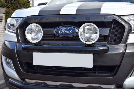 [4M-RANG516LIGHTBARBLACK#] Ford Ranger T6 2016- black light mounting bar