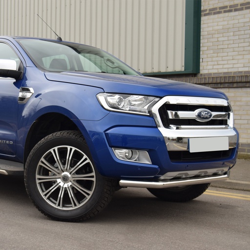 [4M-RANG516SB#] Ford Ranger 2016-2019 76MM stainless steel city spoiler bar