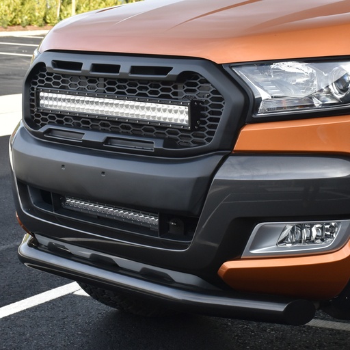[4M-RANG516SBBL#] Ford Ranger 2016-2019 76MM black city spoiler bar