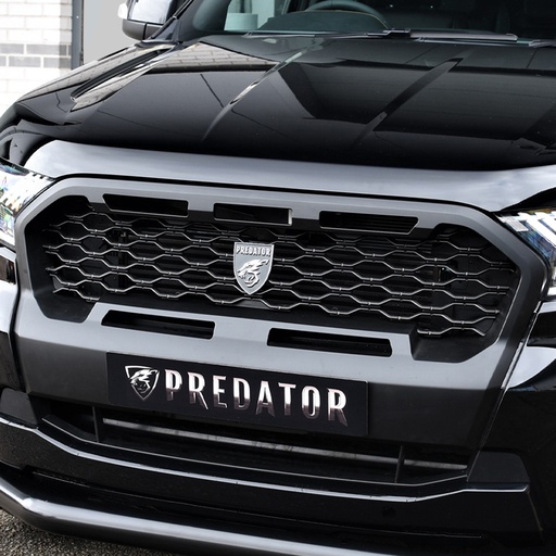 [4M-RANGER16-CHAP-MESHGRILLE/MATTV.1#] Ford Ranger 2016-2019 Predator mesh grille in matte black
