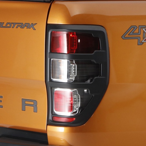 [4M-RANG5BLKTLC#] Ford Ranger 2012-2019 Black rear light covers