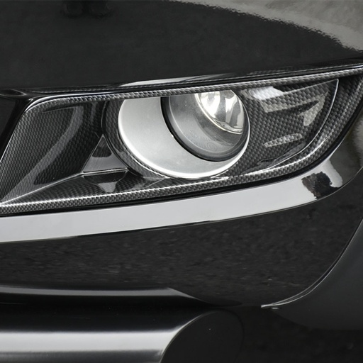 [4M-RANG5-16CARBFLGTRUX#] Ford Ranger 2016-2019 Carbon fibre fog light cover