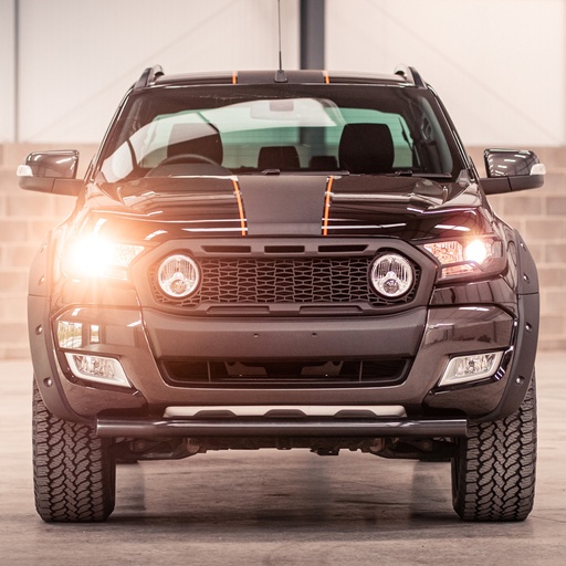 [4M-RANG5-16GRILLIPFS-950S#_P] Ford Ranger 2016-2019 Predator grille IPF LED driving lights integration kit