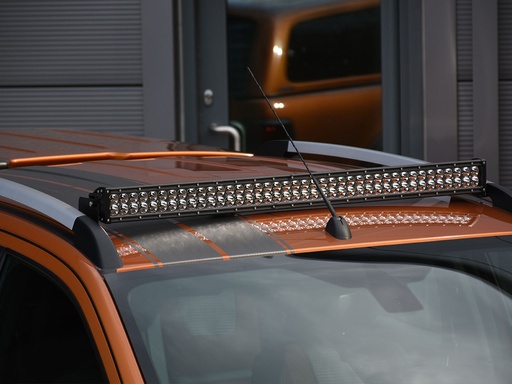 [4M-PREDATORVISIONC-40-ROOFBUNDLE#] Ford Ranger 2016-2019 dual curve LED roof bar integration kit
