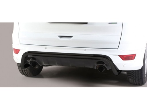 [4M-KUGA-17/PP1/420/PL/BLACK#] Ford Kuga 2017- 50MM black coated rear bar