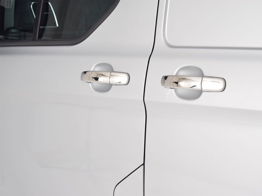 [4M-TRANCUSTSSDHC4DR18#] Ford Transit Custom 2018- Stainless steel door handle covers