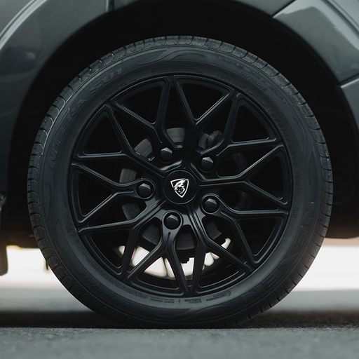[4M-2085X160ET50CB65.1PREDVIPER/GLOSSBLK#] Ford Transit Custom 20X8 Predator Viper gloss black alloy