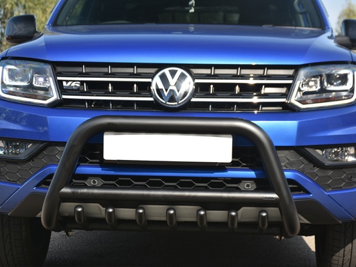 [4M-AMAR-17/V6/ABAR/AX/BARS/BLACK#] VW Amarok 2017-2020 Black A-bar with cross bar and axle bars