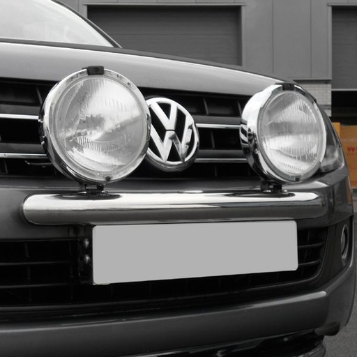 [4M-LIGHBAR#] VW Amarok 2011-2020 Stainless steel light mounting bar