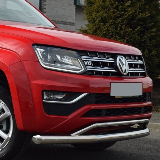 [4M-AMAROK-17SSSB#] VW Amarok V6 2017-2020 76MM Stainless steel spoiler bar