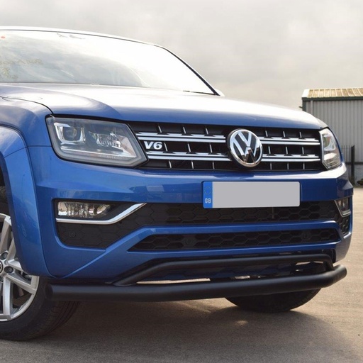 [4M-AMAROK-17BLKSB#] VW Amarok V6 2017-2020 76MM Black spoiler bar