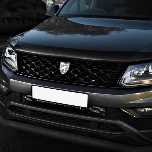 [4M-AMAROK-CHAP-GRILL#] VW Amarok V6 2017-2020 Predator XV-R Gloss black mesh grille