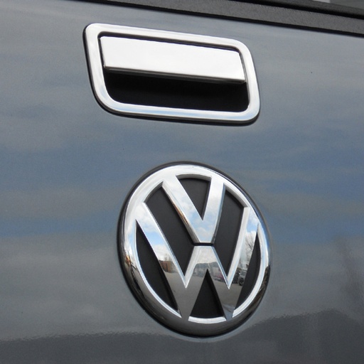 [4M-AMAR1SSDHC#] VW Amarok 2011-2020 Stainless steel tailgate handle cover and surround