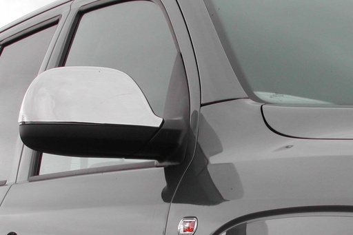 [4M-AMAR1MC#] VW Amarok 2011-2020 Polished stainless steel mirror covers