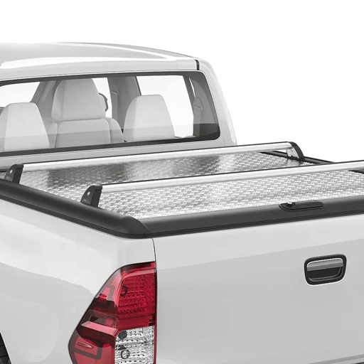 [4M-AMARCHEQTONCROS#] VW Amarok2011-2020 Mountain Top silver tonneau cover cross bars