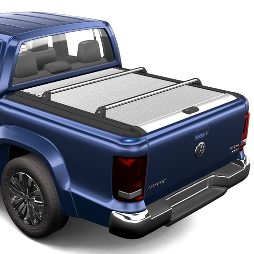 [4M-AMARMTROLLCROS#] VW Amarok 2011-2020 Mountain Top silver roller shutter cross bars