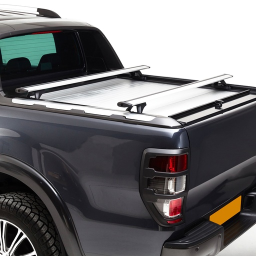[4M-CROSSBARKSC-ROLLAMAROK#] VW Amarok Aventura - MT & ProTop silver cross bars