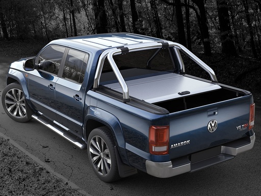 [4M-AMARDBLMTROLLS#] VW Amarok 2011-2020 Mountain Top roller shutter - silver