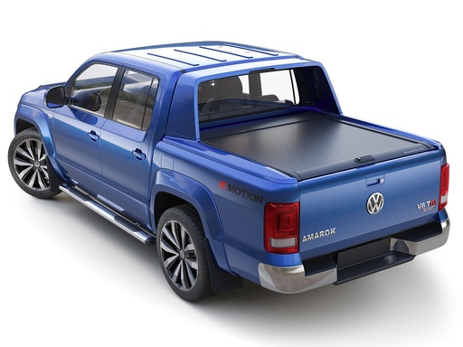 [4M-AMARAVENTDBLMTROLLBL#] VW Amarok Aventura 2017-2020 Mountain Top roller shutter - black