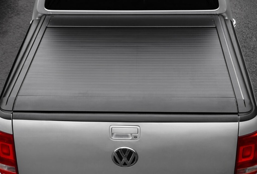 [4M-AMAROK17-E-ROLLTOP.8#] VW Amarok 2017-2020 Black Electric roll top tonneau cover