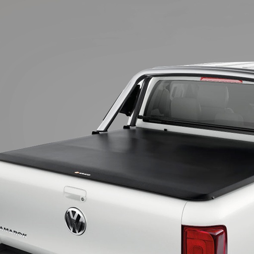 [4M-AMAR1KOTONNO#] VW Amarok 2011-2020 KEKO soft roll-up tonneau cover (fits with OE roll bar)