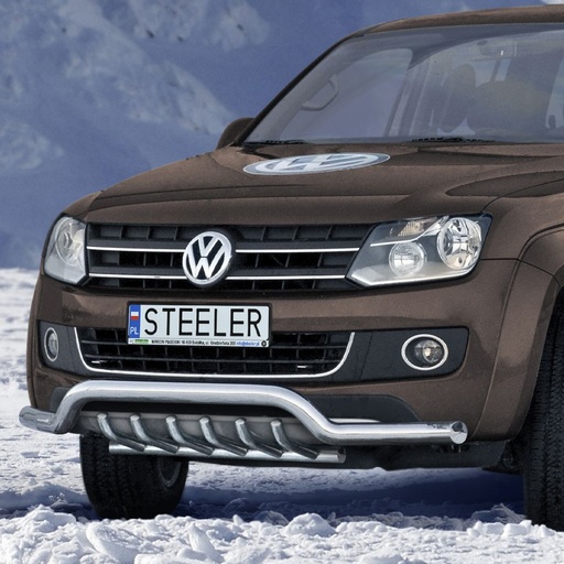 [4M-AMAROK-R0076-03] VW Amarok 2011-2017 70MM spoiler bar - stainless steel