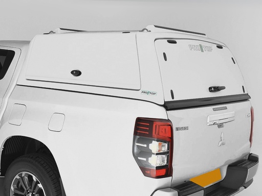 [4M-L200-19DCPROTOPGULLW32SOLID#] Mitsubishi L200 series 6 2019- Pro//Top gullwing canopy with solid rear door in W32 white