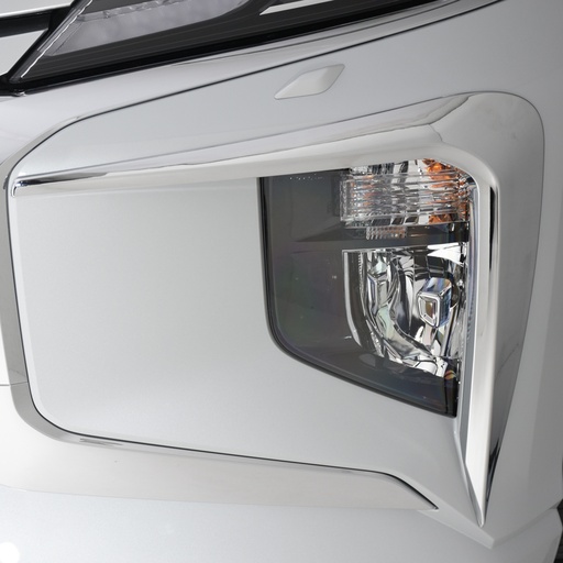[4M-L200-19FOG/CHROME#] Mitsubishi L200 series 6 2019- front fog light cover - chrome