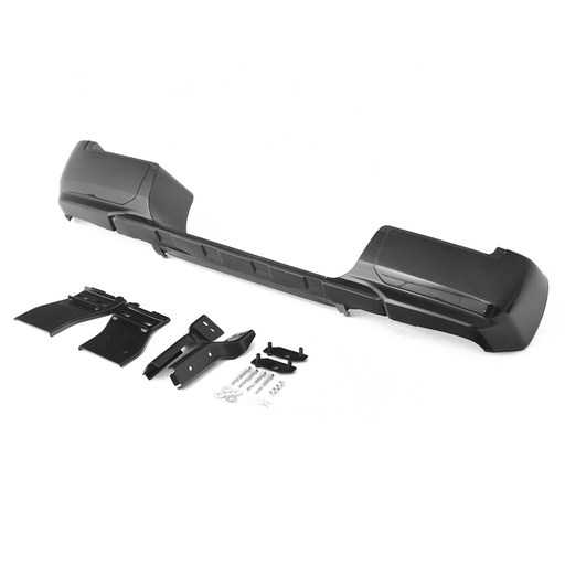 [4M-L200-19-CHAP-REARBUMPER/BLACK#] Mitsubishi L200 series 6 2019- gloss black rear bumper step