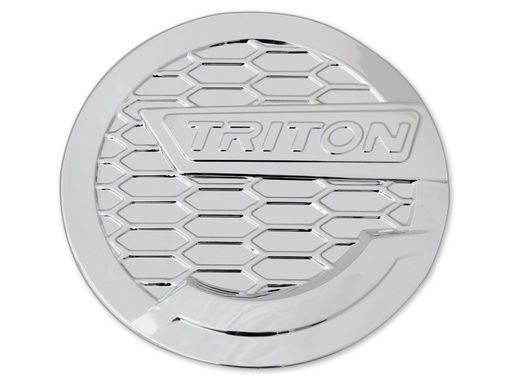 [4M-L200-15CFFCC#] Chrome fuel filler cap cover for the Mitsubishi L200 2015-