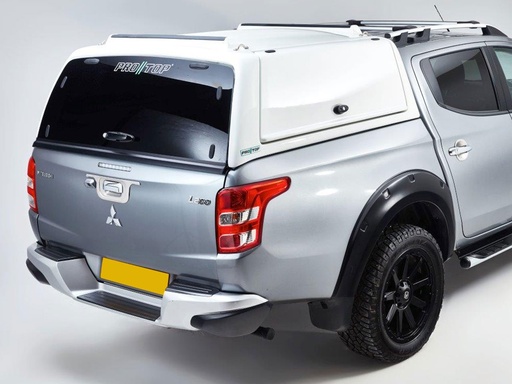 [4M-L200-15DCPROTOPGULLGDU17#] Pro//Top gullwing canopy with glass rear door in U17 Grey for the Mitsubishi L200 Double CAB 2015-2019